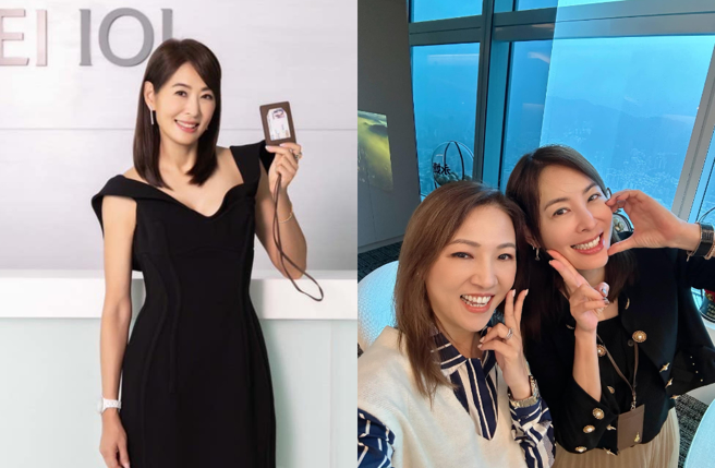 贾永婕遭爆黑料人设崩坏，好友岳启儒（右图左）发声力挺。（图／脸书 贾永婕的跑跳人生、岳启儒 一人份的勇气）