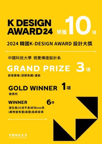 中国科大视传系荣登2024 K-Design Award百大学校第三