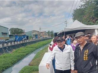 蘆洲水湳溝大變身！白鷺鷥現蹤成生態新亮點