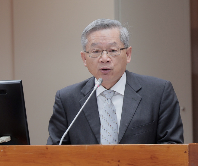 国科会主委吴诚文28日赴立院进行预算报告。（郭吉铨摄）