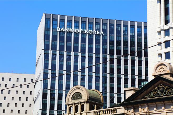 韩国央行。（示意图：shutterstock／达志）
