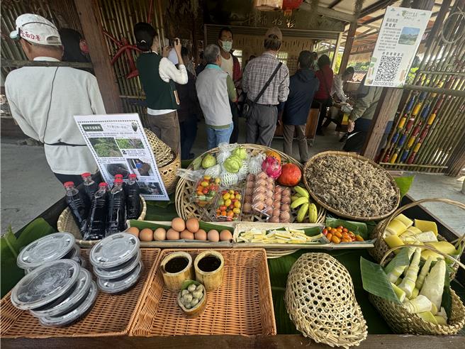 龙崎牛埔里山社区农村餐桌市集将于12月7日在龙崎牛埔水保园区举行。（曹婷婷摄）