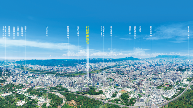 近年新北市土城以其地理及交通优势，不论入驻人口或企业皆快速成长。(图/业者提供)