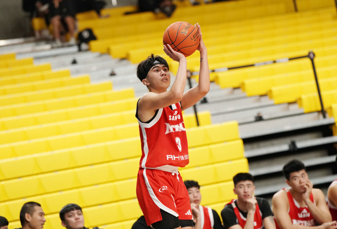 台湾师大魏芃禾28日全场投进5记三分球，全场攻下25分。（大专体总提供）