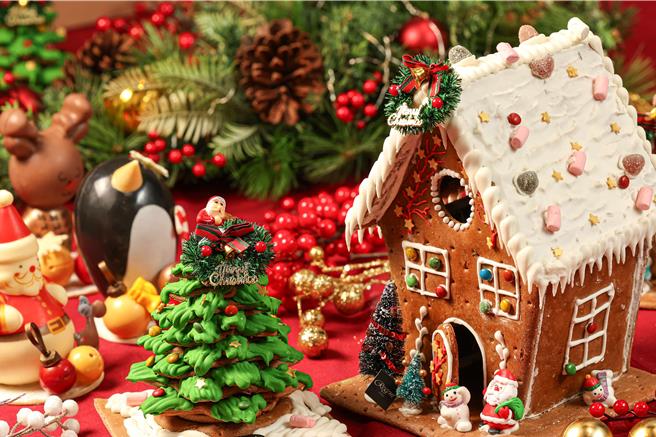 「晶华圣诞．慈善市集」有适合亲子同乐的「圣诞手作DIY课程」，让大小朋友享有应景又美味的节日。（台北晶华酒店提供）