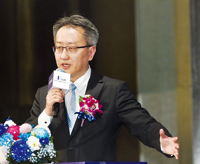 2024年11月27日 博盛半导体27日举行上柜前业绩发表会，董事长暨总经理孟祥集进行营运报告。图／顏谦隆