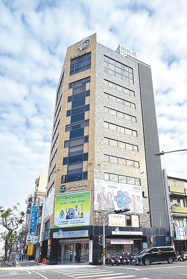 铭福集团高雄总公司大楼。图／业者提供