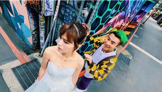 丟丟妹絕美白紗曝光 另一半摟腰竟不是髮型師男友