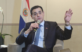 巴拉圭外長訪台固邦誼 「不接受任何條件下與台灣斷交」