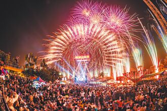 中部兩大樂園 跨年煙火秀拚場