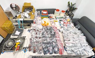 台中 2黑幫聯手製毒 賣移工開趴