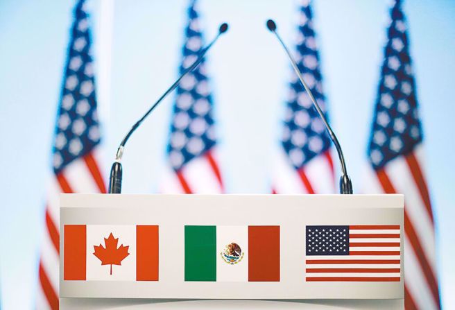 川普片面撕毁美加墨自由贸易协定，祭出25％关税壁垒，台湾也有厂商惨遭海啸第一排衝击。（示意图／路透社）