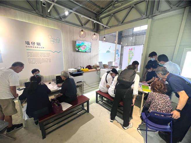 塭仔圳第二區土地11月30日起禁止處分。（地政局提供）