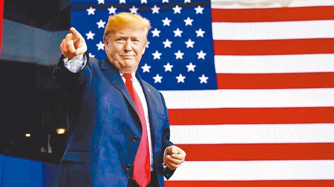 川普在美国总统大选中取得了压倒性的胜利。（图／美联社）