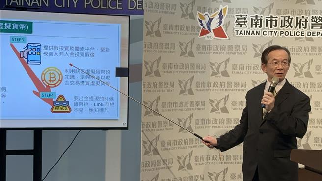 前台南市刑大队长张文源成为谢宜容案后，警界首位调查霸凌案后下台的警官。（读者提供／程炳璋台南传真）