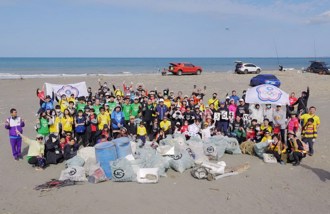 攜手奧亞運選手守護海洋 中華奧會頂寮舉辦淨灘活動