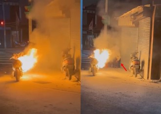 林口移工電動車突起火 疑改裝過頭「出事了」