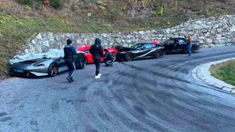 史上最贵车祸！奥国4超跑连环撞总值「2.3亿」