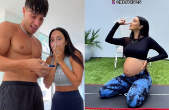 女星宣布懷上繼兄孩子被轟「噁心」 挺肚回應酸民：我真的會笑