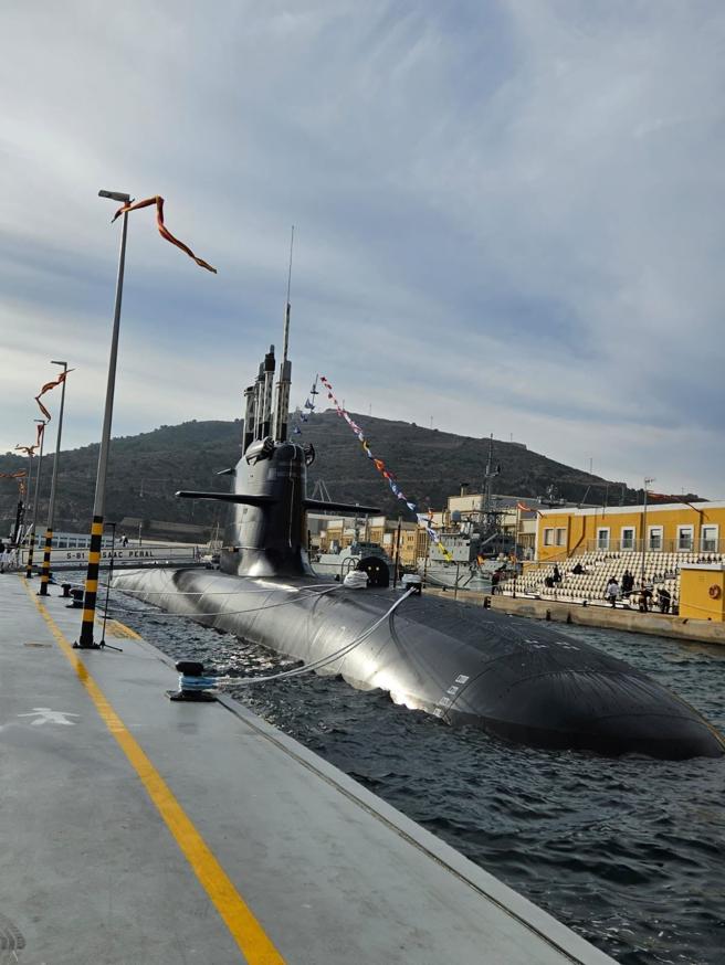 西班牙海軍S-80級潛艦3號艦已完成新型AIP系統的安裝工作。圖為先前成軍的「艾薩克佩羅號」。（取自納凡提亞造船廠「X」帳號）