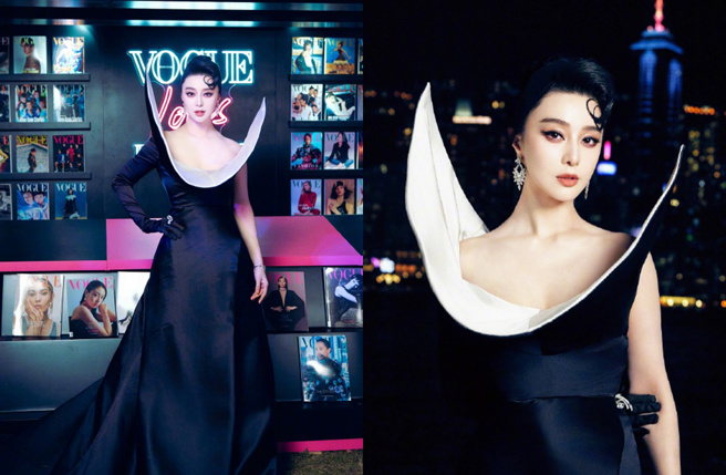 范冰冰身形明顯腫一圈。（圖／翻攝自范冰冰微博）