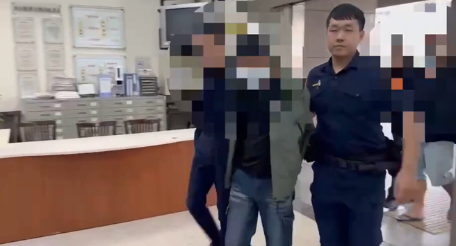 警方詢後全案依詐欺通緝、毒品、傷害、恐嚇移送新北地檢偵辦。（圖 / 劉詠韻翻攝）