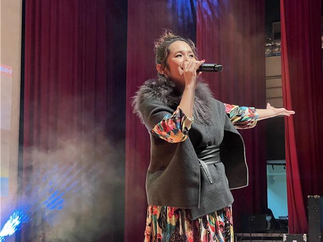 羅美玲。（呂健豪攝）