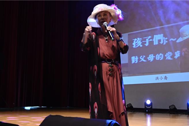 洪小喬。（呂健豪攝）