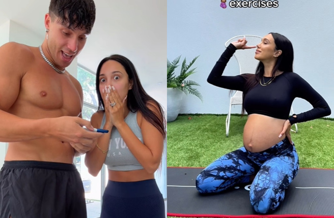 澳洲女星史佳蕾（Scarlet Vas）宣布怀上继兄小孩。（图／翻摄自scarletvas IG）