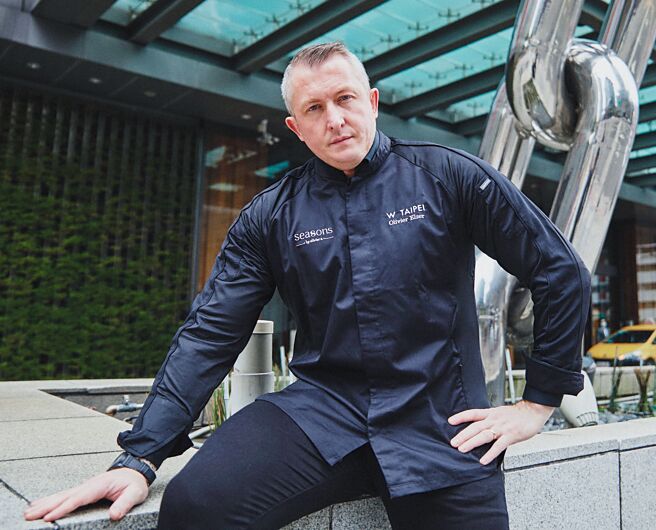 台北W饭店聘请馆内法式餐厅〈Seasons by olivier e.〉创办人-米其林星级主厨Olivier Elzer担任全馆「西厨顾问」，全面提升餐饮服务。图／姚舜