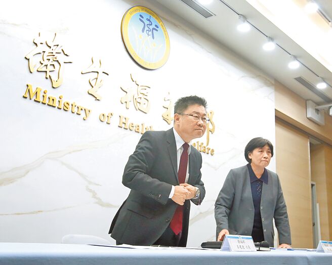 卫福部次长吕建德。（范扬光摄）