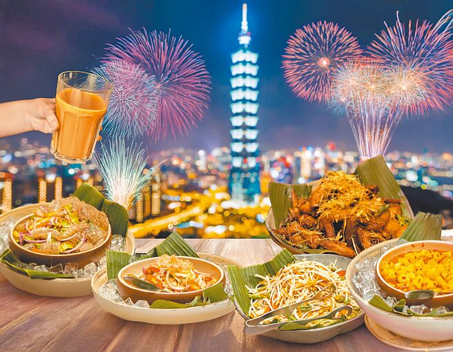 路易莎旗下「初泰Pikul」推「2025泰Chill跨年派對」，號稱可近距離欣賞101煙火。（路易莎提供）