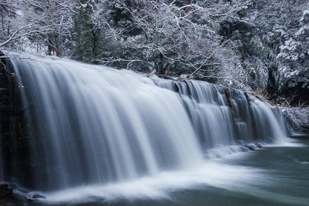 迷你版尼加拉瓜瀑布〜宮島峽。（圖／小矢部市）