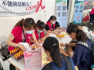 桃園愛滋篩檢吸逾兩萬人參與 5處設自我篩檢試劑販賣機