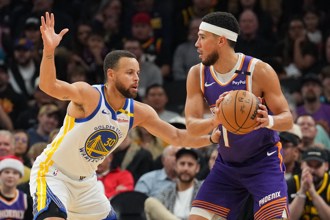 NBA》柯瑞歸隊手感卻沒回來 勇士遭太陽雙槍痛擊4連敗