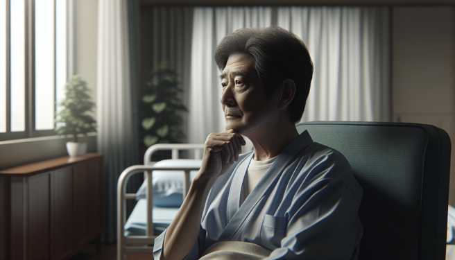 年幼时幸好有表姊带回保护，这款父亲中风了，孩子不愿负责，诉请免除扶养义务获准。（示意图、与本案无关／AI生成）