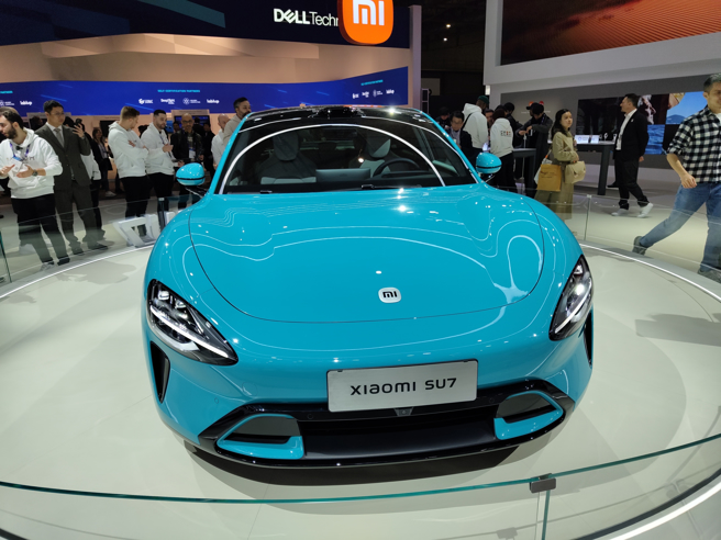 大陆多家车厂1日相继公布11月份成绩单，其中小米SU7的11月交车量继续超过2万辆。小米汽车表示，对达成全年逾13万辆的新交车目标充满信心。（示意图:shutterstock/达志）