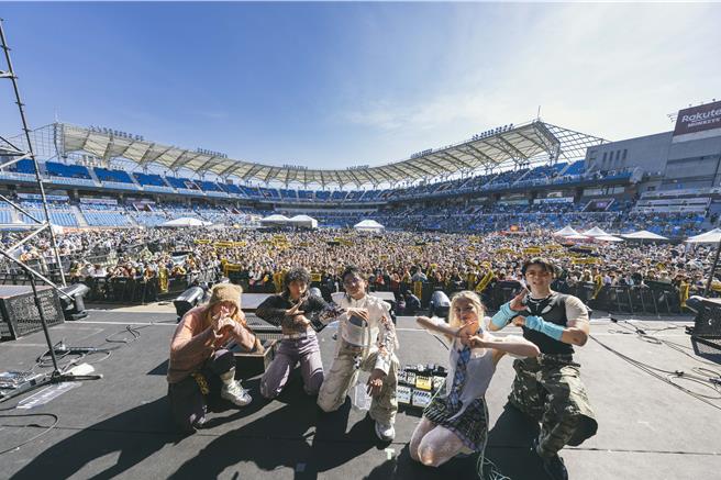 美秀集團3度參與火球祭演出。（夥球擊提供）