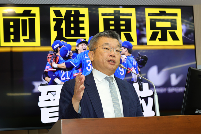 中职会长、立委蔡其昌。（资料照／刘宗龙摄）