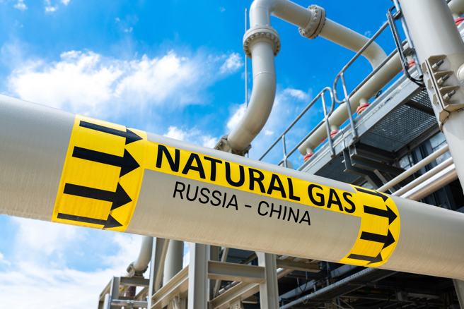 根据央视新闻报导，大陆单管输气量最大的天然气管道—中俄东线天然气管道2日将实现全线贯通。（示意图:shutterstock/达志）