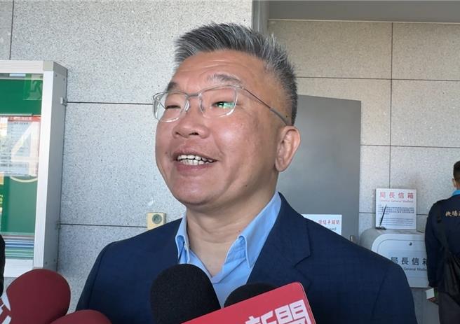 立委蔡其昌指出，可能他沒有長期關注棒球的新聞，如果有機會的話，他將邀吳宗憲委員到棒球場看棒球，相信吳就會改觀。（讀者提供／張妍溱台中傳真）