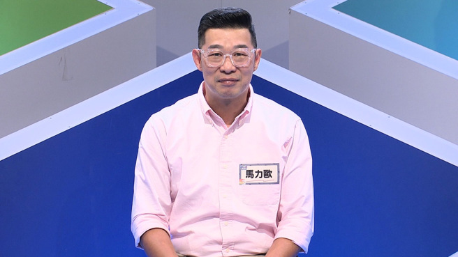 馬力歐上節目分享自己過去的童年經歷。（公視提供）