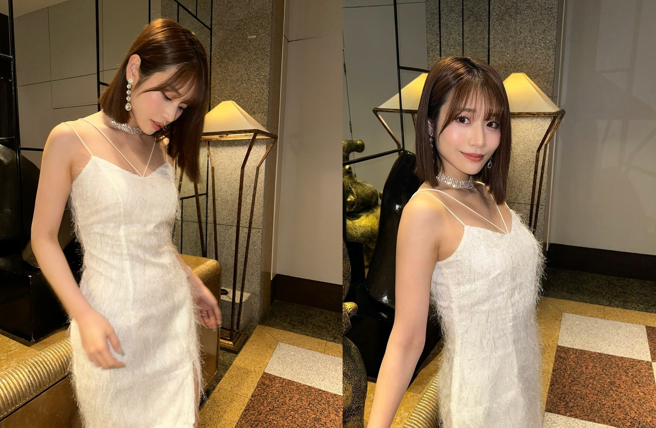 河北彩伽又晒出一组挺胸美照雪耻。（图／翻摄自saika_kawakita__official IG）