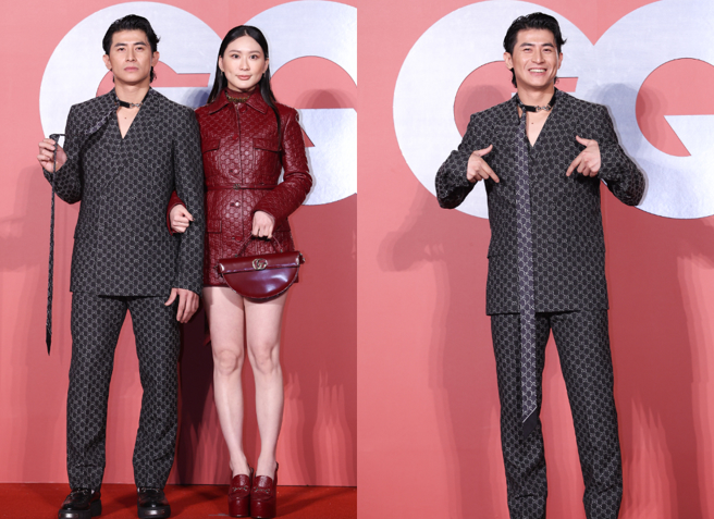 陈杰宪2日带着老婆绮绮现身时尚活动。（陈俊吉摄）