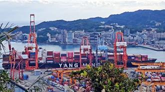 载M1A2T主力坦克抵达台湾？阳明货轮今一早抵基隆港