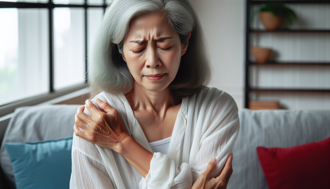 6旬婦車禍後右肩反覆疼痛 醫用1手術恢復肩膀活動度