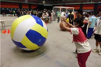 屏東國際身障日樂活運動 特殊學生與融合夥伴共同闖關