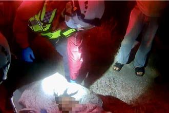 苗栗老婦通霄橋下溺水 警火速救援挽回寶貴性命