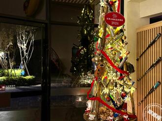 台東紅葉谷點亮棒球聖誕樹 點燈儀式重現少棒榮耀