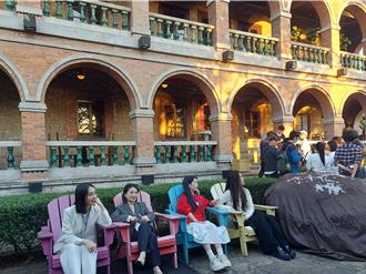 陸生團訪淡水享用滬尾宴  感慨「有緣的人總會相見」